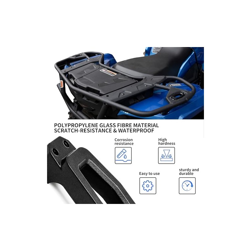 SAUTVS Base Kit Mounting Bracket Kit for Can-Am Outlander L