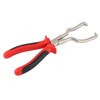 235mm Fuel Line Clip Plier Stainless Steel Rubber Grip Ergonomic