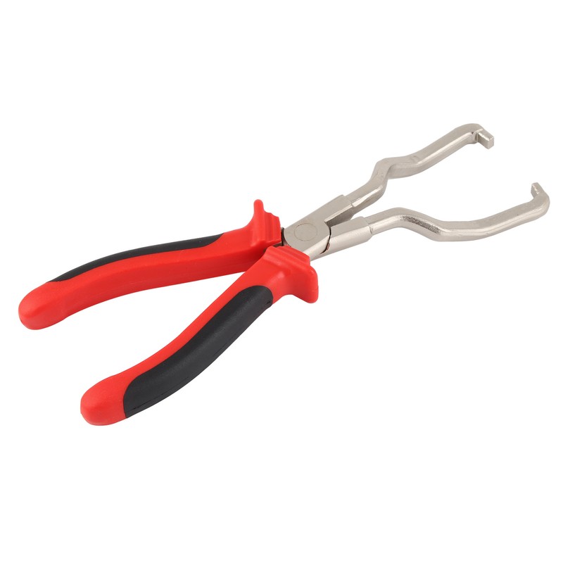 235mm Fuel Line Clip Plier Stainless Steel Rubber Grip Ergonomic