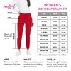 HeartSoul Women's Medical Scrub Jogger Pants Contemporary fit Drawstring Waistband