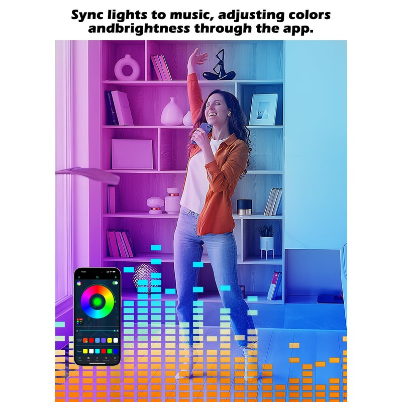 Night Stand with Gun Drawer - Modern Nightstand with Charging