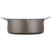Pearl Metal Deep Fry Cook Iron Double-Handle Tempura Pot 20cm