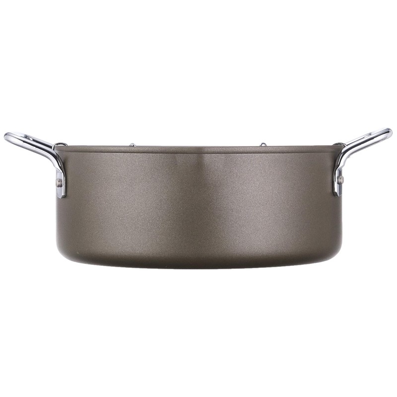Pearl Metal Deep Fry Cook Iron Double-Handle Tempura Pot 20cm