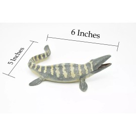 K&M Tylosaurus Dinosaur, Realistic Toy Model Plastic Replica, Kids Gift 6 " M025
