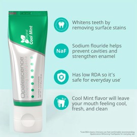 Opalescence Whitening Toothpaste Travel Size 1 Ounce (2 Pack) Fluoride Teeth Whitening Toothpaste, Mint Flavor 402-2