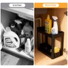 Ribelli Set of 2 Kitchen Organisers, Organiser with Pull-Out Drawer,