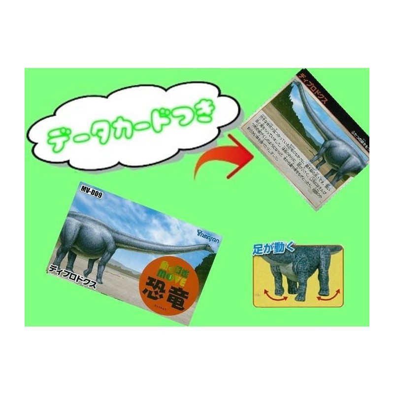 Kodansha Supervised MOVE Dinosaur Figure [Diplodox] MV-D09