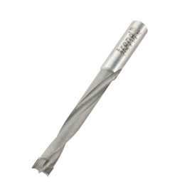 Trend CraftPro Dowel Drill Router Cutter Bit, 1/4 Inch Shank, 6mm Cut Diameter & 35mm Cut Length, Tungsten Carbide Tipped, C175X1/4TC
