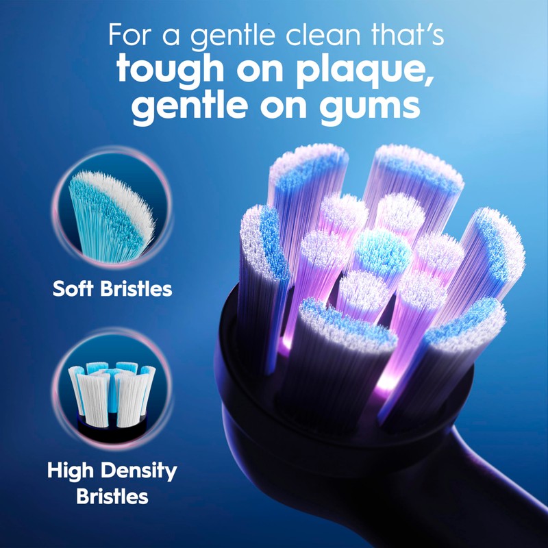 Oral-B iO Series 2 Rechargeable Electric Powered Toothbrush, Night Black