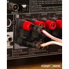 FosPower Banana Plug Connectors [Screw-in / 24k Gold Plated /