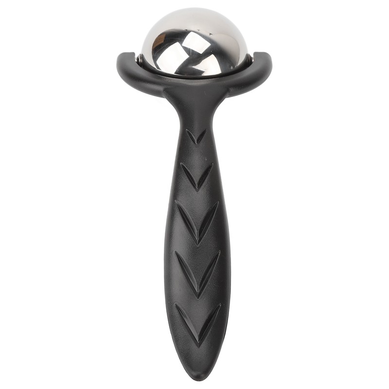 Facial Roller Massage Ball Ergonomic Handle Cold Hot Compression Stainless