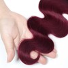 Burgundy Bundles Human Hair Ombre Body Wave Bundle 1B99J Bundles