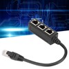 RJ45 Ethernet Adapter Cable Extension Function 1 to 3 Port
