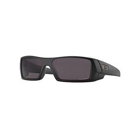 Oakley OO9014 Sunglasses Bundle: OO 9014 GASCAN 901442 Gascan Matte Black Prizm Grey and Eyewear Cleaning Kit