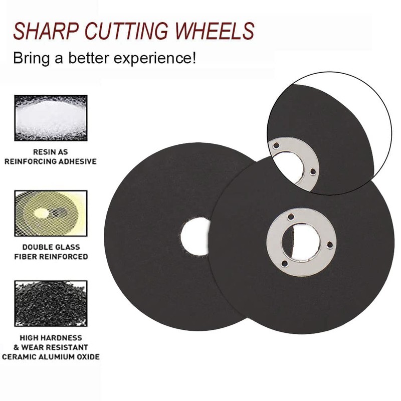 SI FANG 10 Pack 2 Inch Die Grinder Cut Off