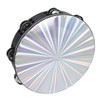 Radiant Tambourine Reflective Clear Crisp Sound Double Row Bell Drum
