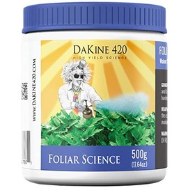 DaKine 420 Foliar Science Indoor Plant Fertilizer (1000g)– Nitrogen Fertilizer for Plant Nutrients Deficiency - Indoor Plant Food