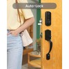 DESLOC B200 Keyless Entry Door Lock with Handle Set, Smart