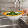 Colander and scola Vegetables, 20 cm in Diameter, Colorful, Ergonomic