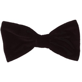 Lito HB4 Girls Christmas/Holiday/Special Occasion Velvet Hair Bow (Black)