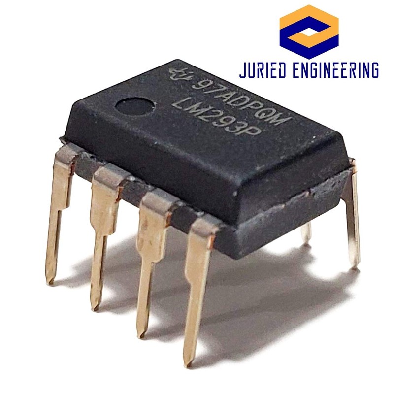 Juried Engineering LM293P LM293 Dual Differential Comparator Industrial Grade Breadboard-Friendly
