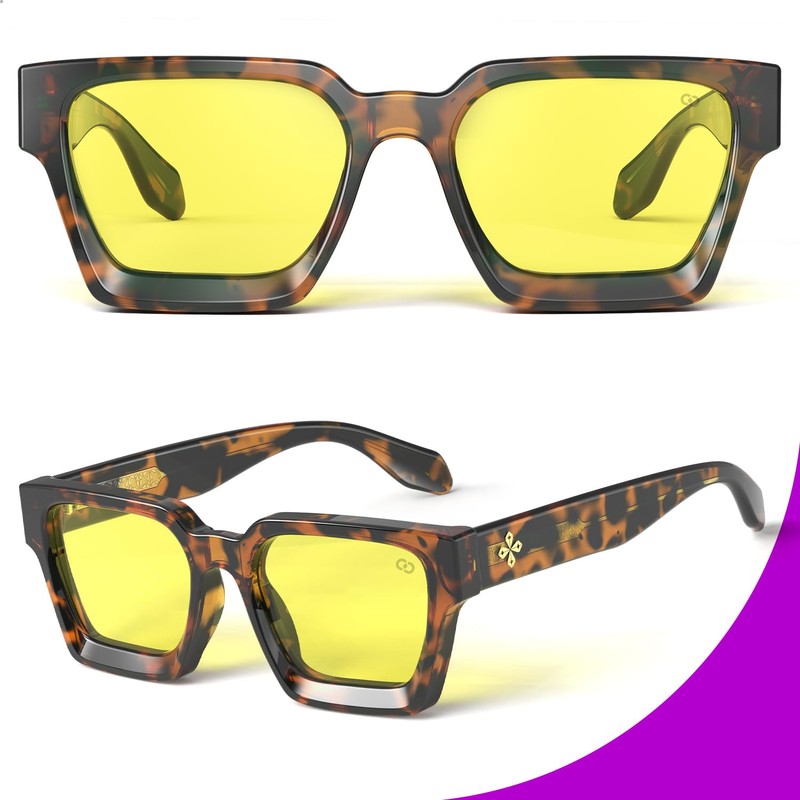 VISOONE Gamer Glasses Professional Blue Light Filter with Anti-Fatigue and