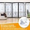 Tandefio 12 Pack Bifold Door Hardware Kits Closet Door Repair