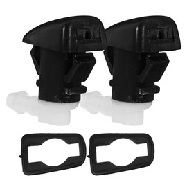 Gatuida 1 Pair Automotive Replacement Windshield Wiper Nozzle Windshield Wiper Sprayer Nozzle