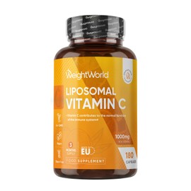 Liposomal Vitamin C Capsules 1000mg - 180 Capsules (3 Months Supply)