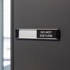 Seco Do Not Disturb/Blank Sliding Sign, 255mm x 52mm -
