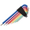 NOGUCHI YC-623-9C Color Hex Wrench Set, Set of 9