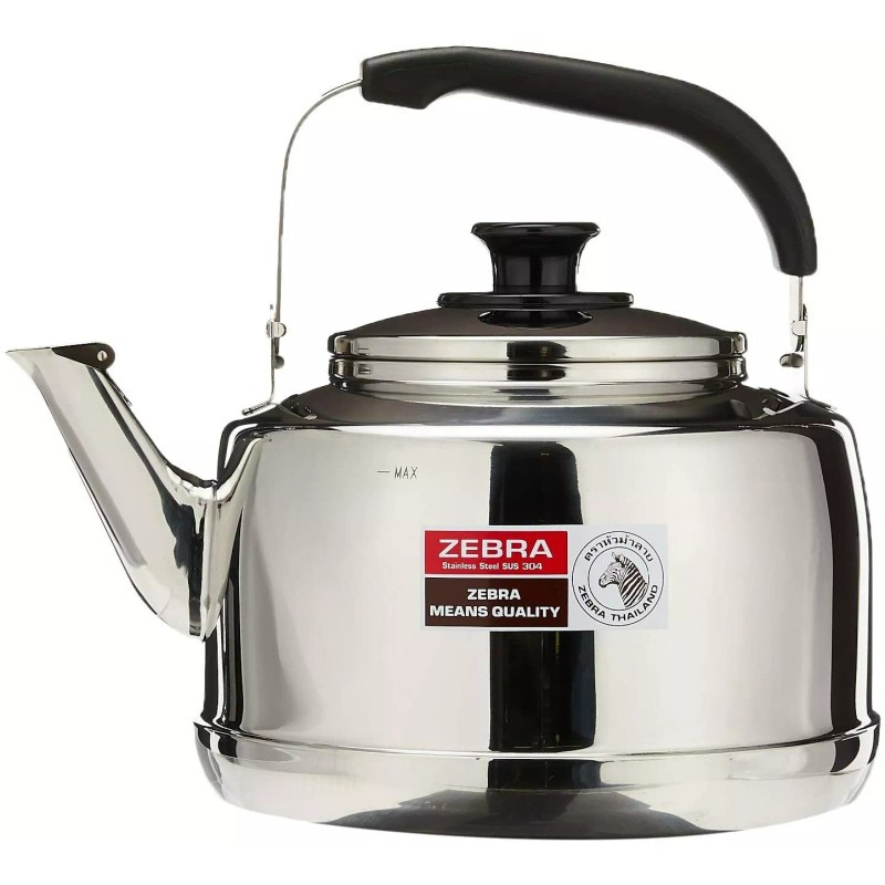 ZEBRA Teapot SUS304 Stainless Steel Whistling Sound Kettle 2.5 Liter