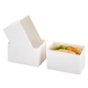 Bakbania 60 Pieces Paper Sandwich Boxes Take Out Containers 4.7x3.1x2.8