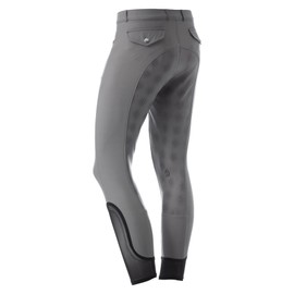 Equinavia Erik Mens Full Seat Breeches - Steel Grey - 40
