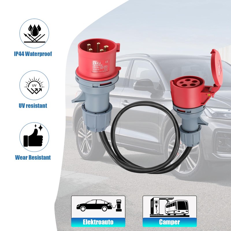 32A to 16A Adapter, High Current Adapter Cee Adapter 32a