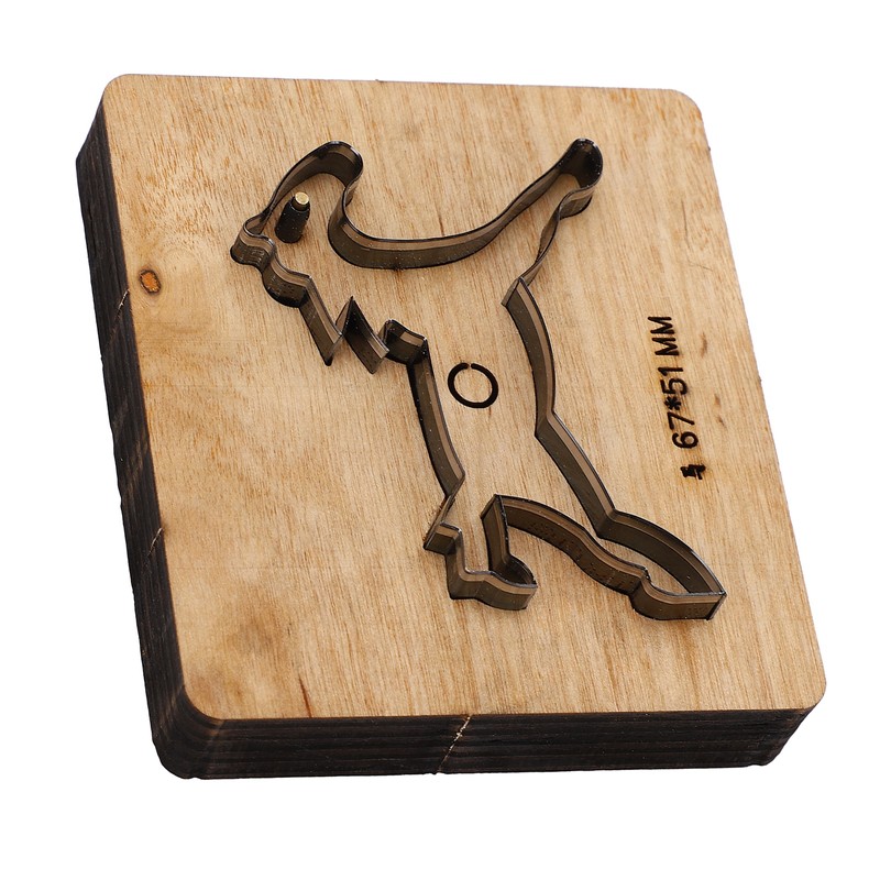 Leather Cutting Die Horse Shape Sharply Clean Edge Alloy Steel