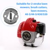 Garden Tool Clutch Replacement for Trimmer, Universal Suitable for 43cc
