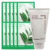 (10 sheets) Innisfree Energy Mask Green Tea + Volcanic Pore Baja Cleansing Foam 150g / (10매)이니스프리 에너지 마스크 그린티+화산송이 모공 바하 클렌징 폼150g
