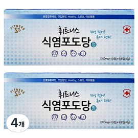 Urban Days Salt Dextrose 42g, 60 tablets, 4 pieces / 어반데이즈 식염포도당 42g, 60정, 4개