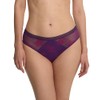 Natori Women's Love Lace Hipster, Vivid Grape/Sakura