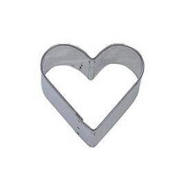 Dress My Cupcake Valentines Heart Cookie Cutter, 2.5-Inch, Set of 12