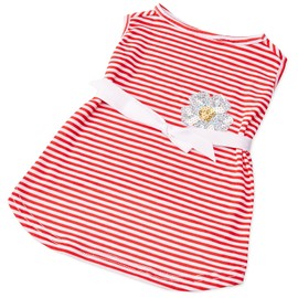 Fancy Pets TX21004 Vestido Rayas, Chica
