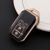 Kinotaka Soft TPU Smart Key Cover for Suzuki Cars, 4