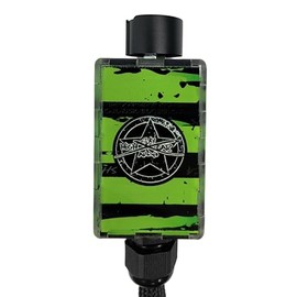 Sky High Car Audio SHCA Mid Printed Flag Bass Knob (Green)