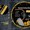 Revvstark 6 Inch Cut Off Wheel Diamond Cutting Wheel with