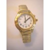 Ladies Deluxe Talking Watch Polished Gold Tone