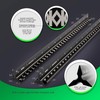 NOKKO 12 Inch Architectural and Engineering Scale Ruler Set -