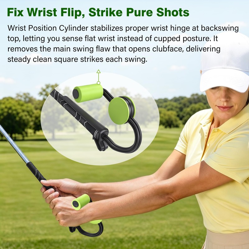 Universal Square Golf Swing Trainer | Instant Tactile Swing Feedback
