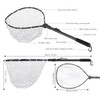 Fishing Landing Net Quick Folding Aluminium Alloy Rod Handheld Portable