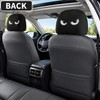 Funny Cartoon Car Headrest Covers 2PCS for Auto Interior Decoration